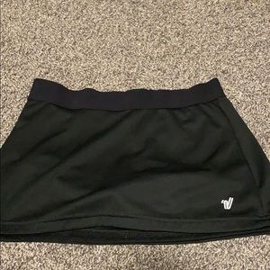 black skort